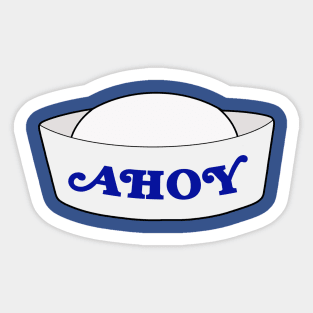 Ahoy Sticker